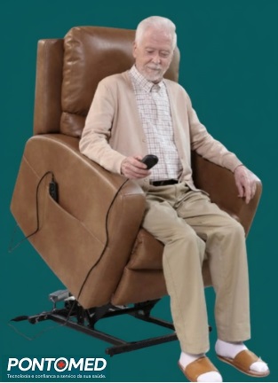 Poltrona Elétrica Luxo com Lift